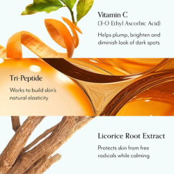 سيروم معزز لاشراقة البشرة بفيتامين C وثلاثي الببتيد Brightening Serum with Vitamin C + Tri-Peptides