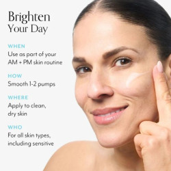 سيروم معزز لاشراقة البشرة بفيتامين C وثلاثي الببتيد Brightening Serum with Vitamin C + Tri-Peptides