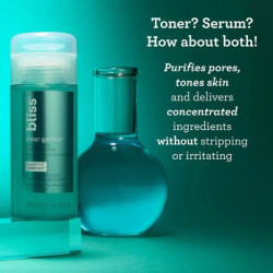 تونر وسيروم مزدوج لتصفية البشرة Clarifying Toner + Serum