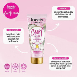 جل لتثبيت تموجات الشعر Curl Club No Crunch Scrunching Jelly