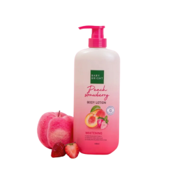 لوشن بخلاصة الخوخ والفراولة (1+1 مجانا) Peach Strawberry Glow Lotion (1+1 free)