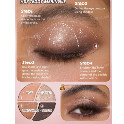 باليت ايشادو - 4 الوان Eyeshadow Palette -4 Color