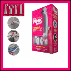 سيت فرشاة تنظيف ب 4 رؤوس مع 4 بطاريات Scrubber Kit - 4 cleaning brush heads & 4 AA Batteries