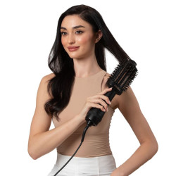 فرشاة حرارية 2 في 1 لتصفيف وتجفيف الشعر 2-in-1 Hot Brush & Styler Hair Dryer
