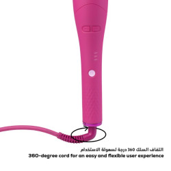 جهاز تجعيد الشعر الأوتوماتيكي المطلي بالزيت للحماية Oil-Coated Protective Auto-Curler