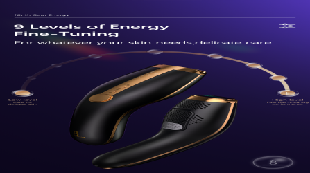 جهاز إزالة الشعر بالليزر+ هدية Unlimited Shots Ice Cold Hair Removal Laser