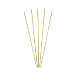 أسياخ خيزران للشواء 100 قطعة _ 12 انج Premium Bamboo Skewers 100 Pcs _ 12 Inch