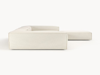 أريكة زاوية لينون 4 مقاعد مع مسند قدم Lennon 4 Seater Corner Sofa with Footstool