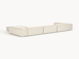 أريكة زاوية لينون 4 مقاعد مع مسند قدم Lennon 4 Seater Corner Sofa with Footstool
