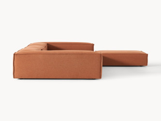 أريكة زاوية لينون 4 مقاعد مع مسند قدم Lennon 4 Seater Corner Sofa with Footstool
