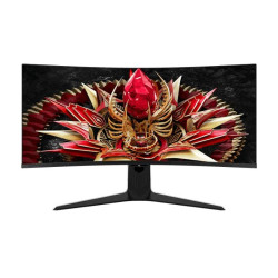 شاشة كيمنك منحنية ميني ليد فائقة العرض 34 بوصة UltraWide Curved Mini LED Gaming Monitor 34 inch
