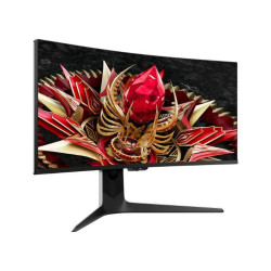 شاشة كيمنك منحنية ميني ليد فائقة العرض 34 بوصة UltraWide Curved Mini LED Gaming Monitor 34 inch