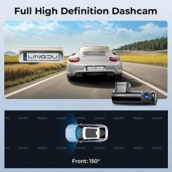 كاميرا لوحة القيادة D08 1 قناة 1296P Dashcam D08 1 channal 1296P