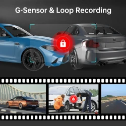 كاميرا سيارة D500 1 قناة 4K Dashcam D500 1 channal 4K