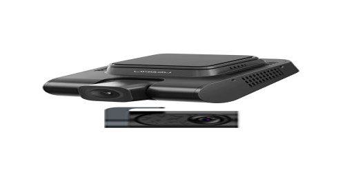 كاميرا سيارة V620 ثنائية القنوات بدقة 4K مع بطاقة TF سعة 64 جيجابايت Dashcam V620 2 channal 4K with 64GB TF card