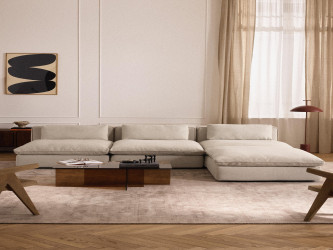 أريكة فيليكس XL المعيارية مع مسند رجل Felix XL Standard Sofa with Footrest