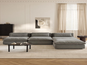 أريكة فيليكس XL المعيارية مع مسند رجل Felix XL Standard Sofa with Footrest