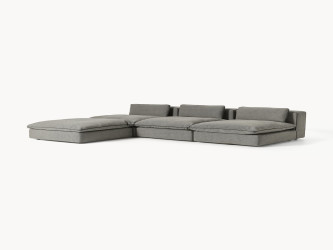 أريكة فيليكس XL المعيارية مع مسند رجل Felix XL Standard Sofa with Footrest