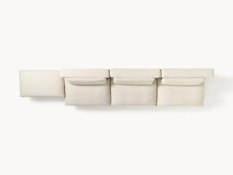 أريكة فيليكس XL المعيارية مع مسند رجل Felix XL Standard Sofa with Footrest