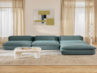 أريكة فيليكس XL المعيارية مع مسند رجل Felix XL Standard Sofa with Footrest