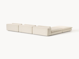أريكة فيليكس XL المعيارية مع مسند رجل Felix XL Standard Sofa with Footrest