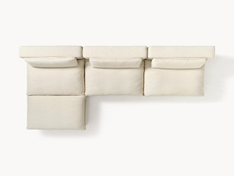 أريكة فيليكس XL المعيارية مع مسند رجل Felix XL Standard Sofa with Footrest