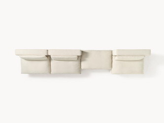 أريكة فيليكس XL المعيارية مع مسند رجل Felix XL Standard Sofa with Footrest
