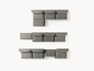 أريكة فيليكس XL المعيارية مع مسند رجل Felix XL Standard Sofa with Footrest