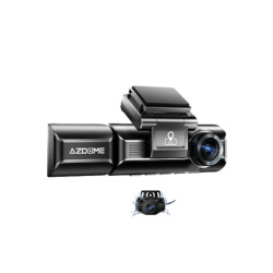 كاميرا داش كام M550 ماكس 3 قنوات 4K مع بطاقة TF سعة 64 جيجابايت DashCam M550 Max 3 Channels 4k with 64GB TF card