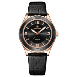 ساعة نسائية Waterproof Luxury Women's Watch NF5040-RG/B