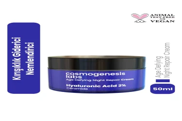 كريم الليلي المضاد للشيخوخة النباتي Age Defying Night Repair Cream 50 ml Vegan