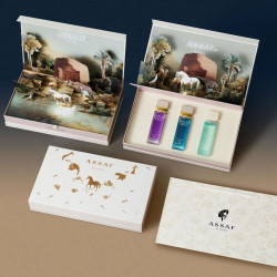 سيت عطور قولت ديزرت- 3 × 100 مل لكلا الجنسين Gold Desert Perfume Set unisex - 3 × 100 ml