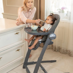 ارجوحة كهربائية وكرسي مرتفع بريما 3 في 1 swing & highchair 3 in 1