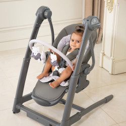 ارجوحة كهربائية وكرسي مرتفع بريما 3 في 1 swing & highchair 3 in 1
