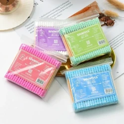 سيت أعواد قطنية مزدوجة الرأس500 قطعة Double-Head Cotton Swabs Set 500 Pcs