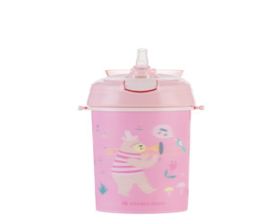 كوب مع شفاطة سيليكون وحزام 450 مل cup with silicone straw and strap 450ml