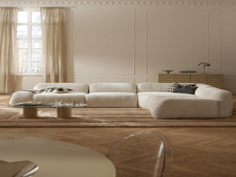 أريكة زاوية وولكي بأربعة مقاعد Walki 4-Seater Corner Sofa