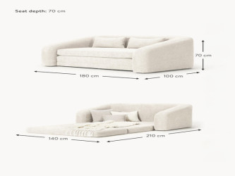 أريكة سرير إليوت – Elliot 2-Seater Sofa Bed أريكة سرير إليوت – Elliot 2-Seater Sofa Bed