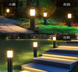 مصابيح ممرات تعمل بالطاقة الشمسية Solar LED Pathway Lights