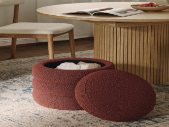 بوف تخزين دائري – Round Storage Pouf بوف تخزين دائري – Round Storage Pouf