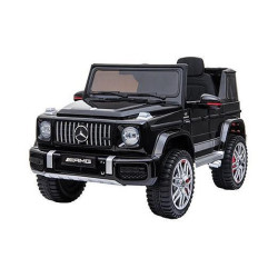 سيارة مرسيدس قابلة لإعادة الشحن Mercedes AMG G63 Black 120 cm + battery 12V7AH