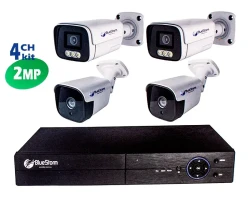 BS-KC4CH-طقم كاميرا 2 ميجابكسل، نظام أمان للمراقبة بالفيديو بدقة 2 ميجابكسل BS-KC4CH-2MP CAMERA KIT ,2MP VIDEO SURVEILLANCE SECURITY SYSTEM