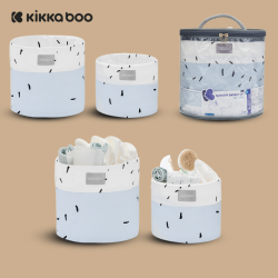 سلة لتخزين مستحضرات الأطفال عدد 2 سلة baby storage basket , two baskets