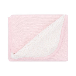 بطانية قطنية محبوكة 75*100 سم و قابلة للعكس Knitted cotton blanket 75*100 cm