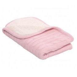 بطانية قطنية محبوكة 75*100 سم و قابلة للعكس Knitted cotton blanket 75*100 cm