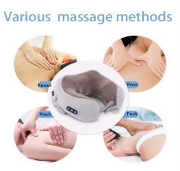 وسادة مساج U-Shaped Neck Massage Pillow
