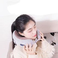 وسادة مساج U-Shaped Neck Massage Pillow