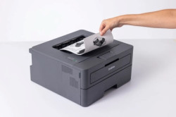 طابعة فقط احادية اللون اسود Brother HL-L2400D Mono Laser Printer Brother HL-L2400D