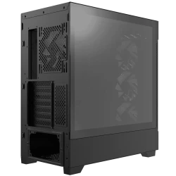 كيس حاسبة XPG Starker Air BTF Mid‑Tower Case – E‑ATX Support, 4 ARGB Fans, 360 mm Radiator, Magnetic Steel Mesh, USB‑C (Black)