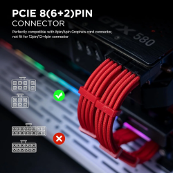 كيبلات حاسوب كوستم Extension Cables